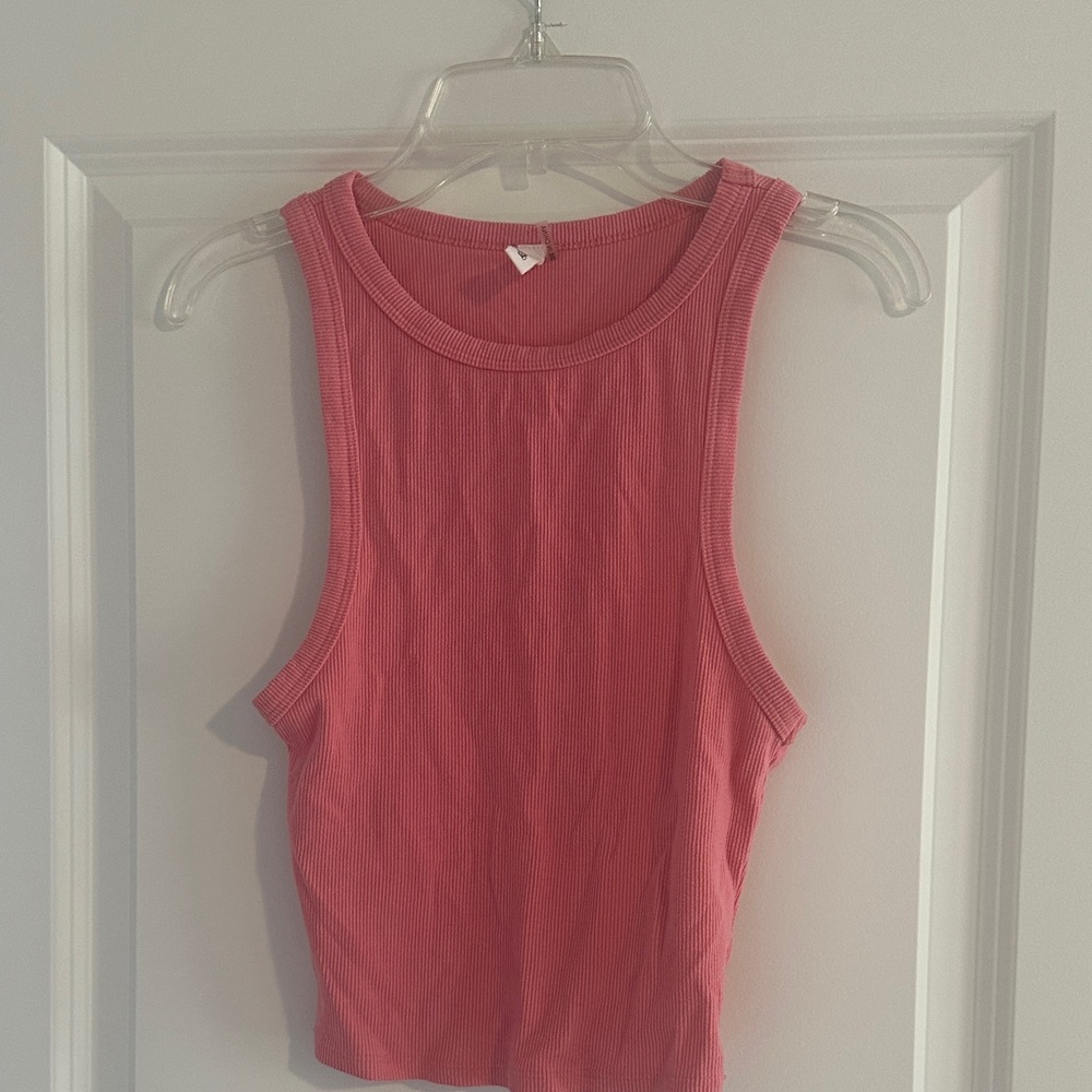 Pink tank top
